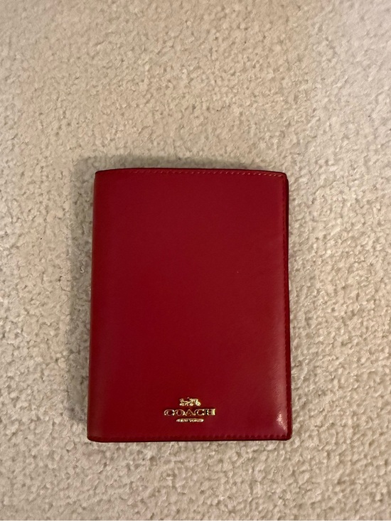 Coach Handbags - Coach Pink Passport Wallet